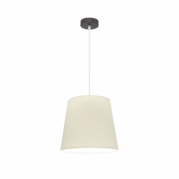 Distribuidor - Lâmpadas Diversas | Colgantes Clássicas | COLGANTE MALDIVAS 1XE27 MARRON/BEIS REGX35X35 CM Ref: 110693502